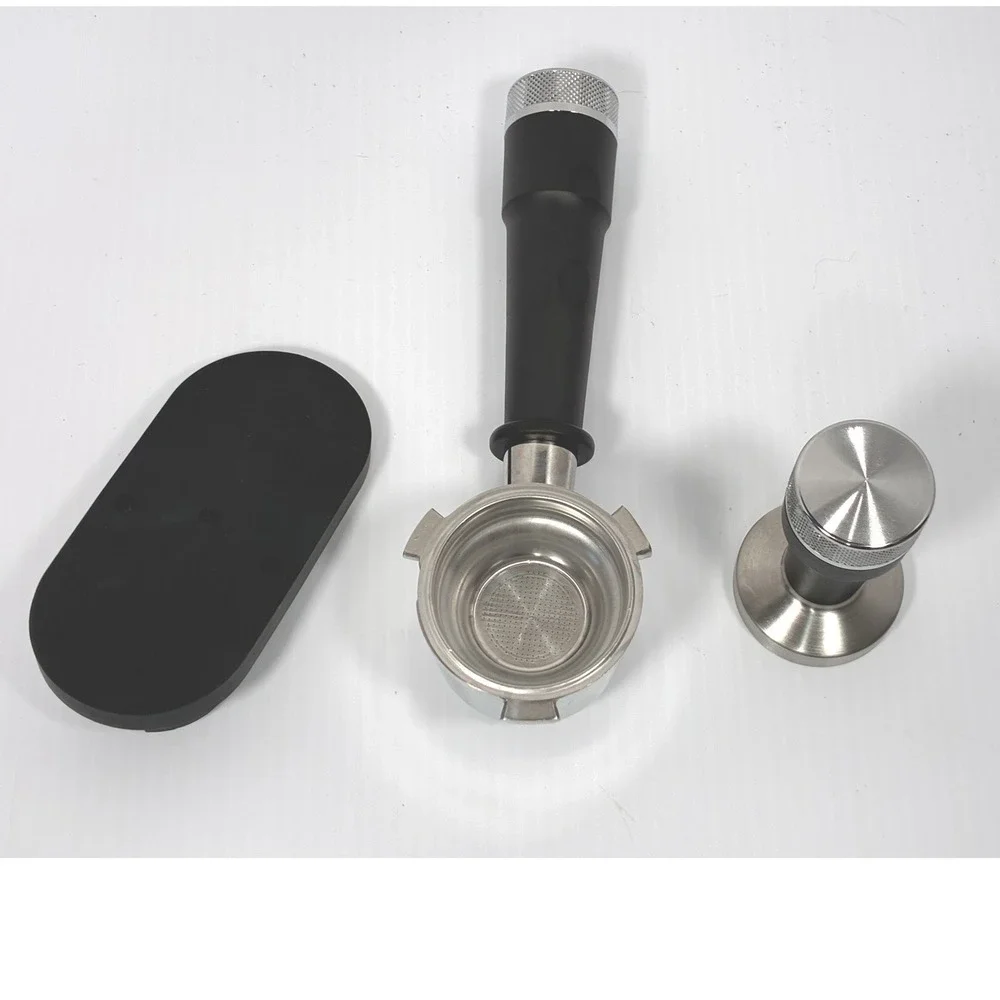 DeLonghi Espresso Accessory Set Portafilter Weighted Tamper and Silicone Mat